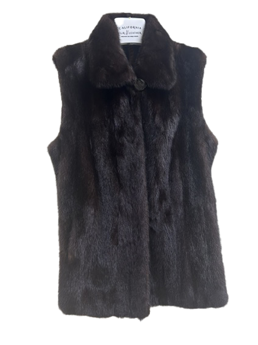 Mahogany Mink Vest $1800