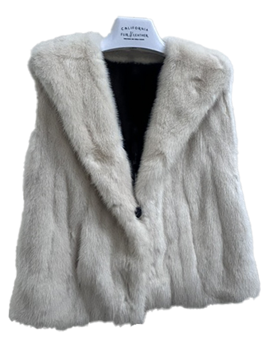 Off White Mink Vest $1250